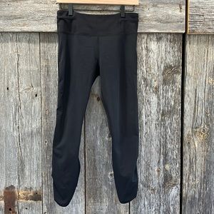 Lululemon Black 25" Athletic Running Leggings